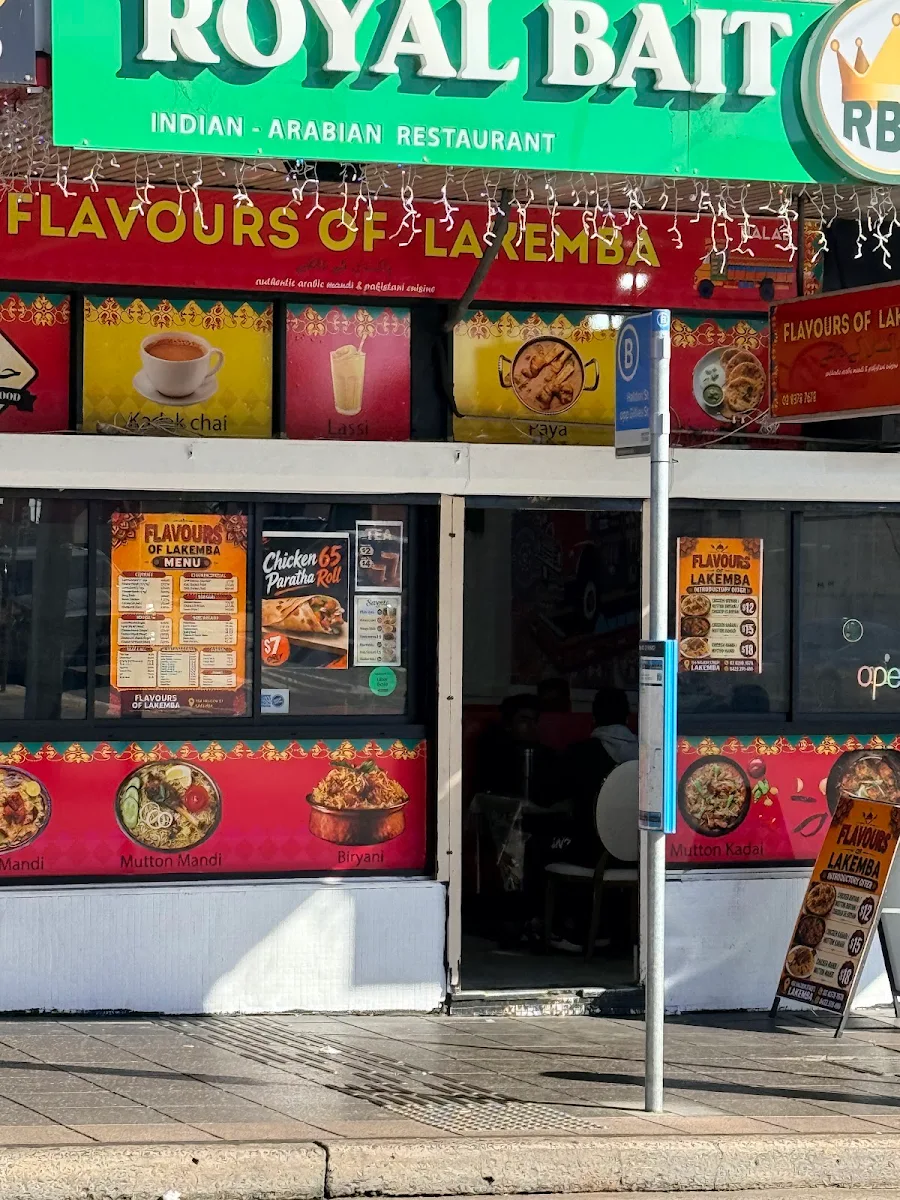 Menu, Flavours of lakemba (Indo-Pak Cuisine)