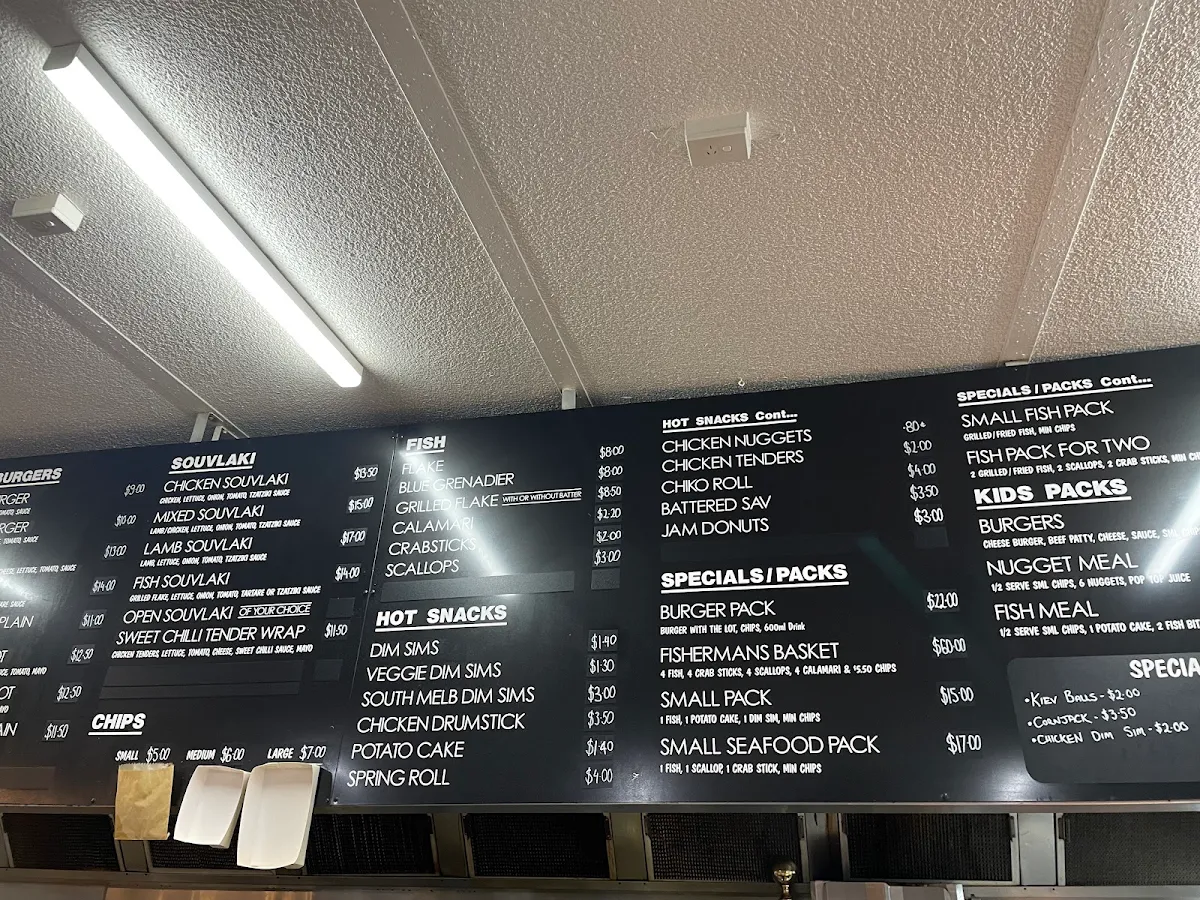 Menu, Yea Take-Away