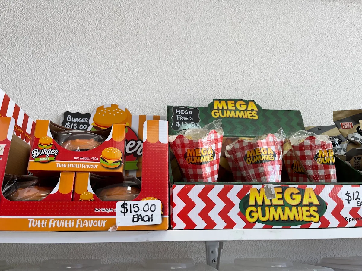 Menu, The Jolly Lolly Trolley
