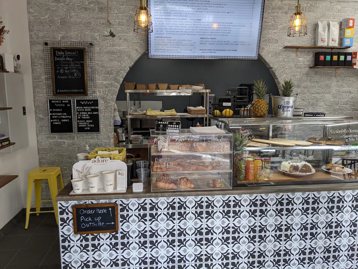 Menu, Lunch Bar Woy Woy