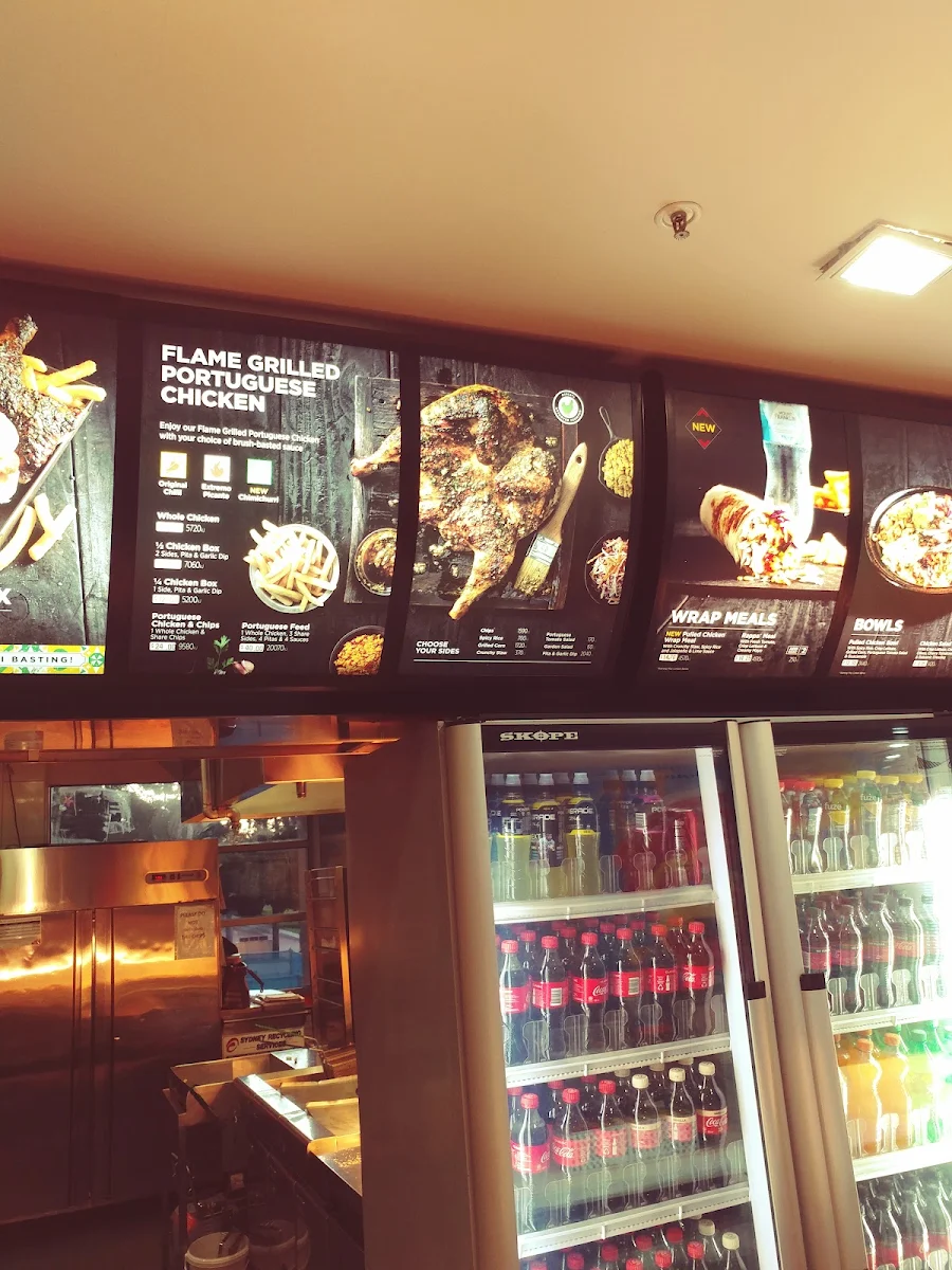 Menu, Oporto Sydney Olympic Park