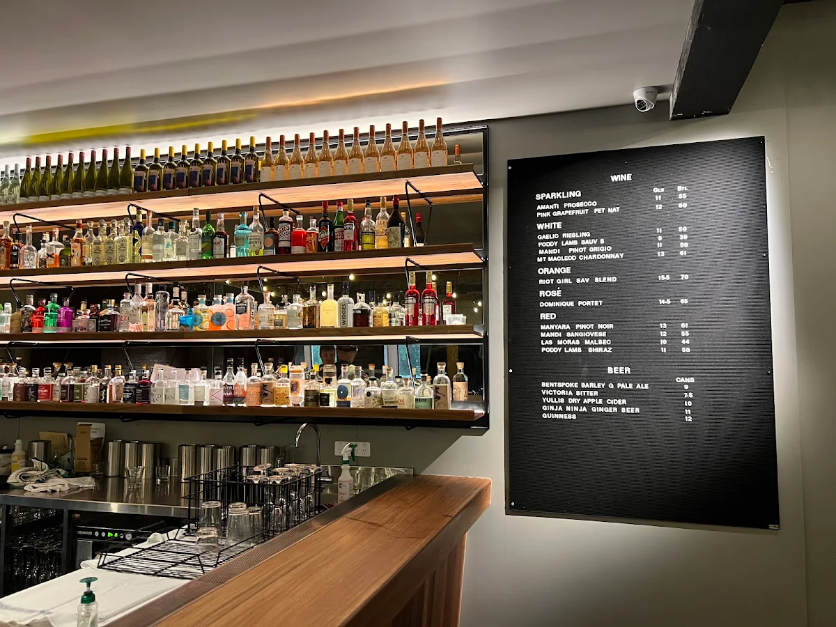 Menu, Verity Lane Market
