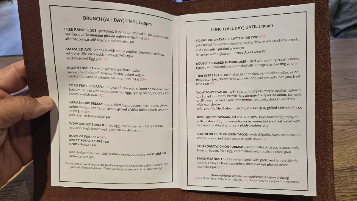 Menu, Windows On Westella