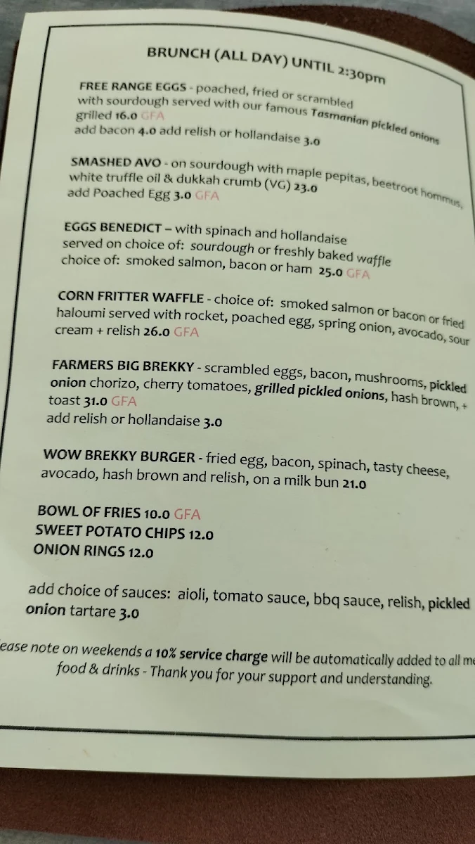 Menu, Windows On Westella