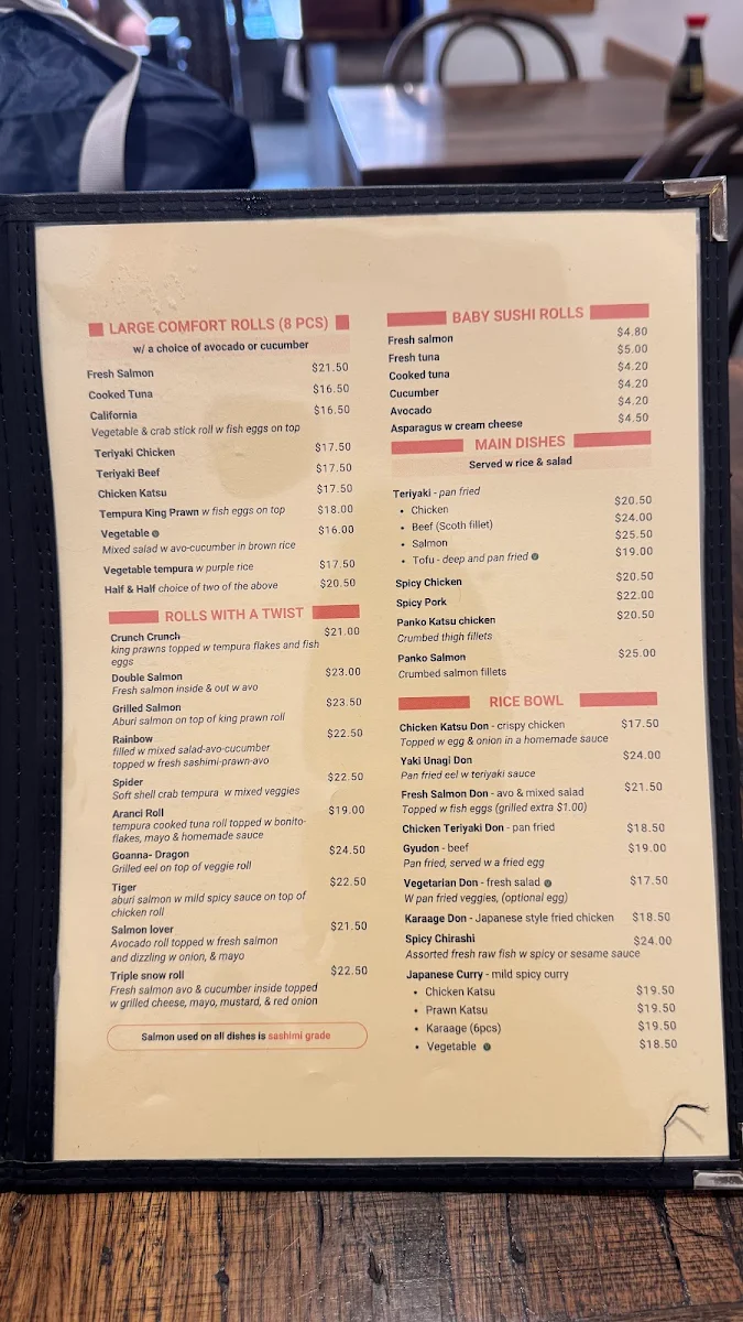 Menu photo 1