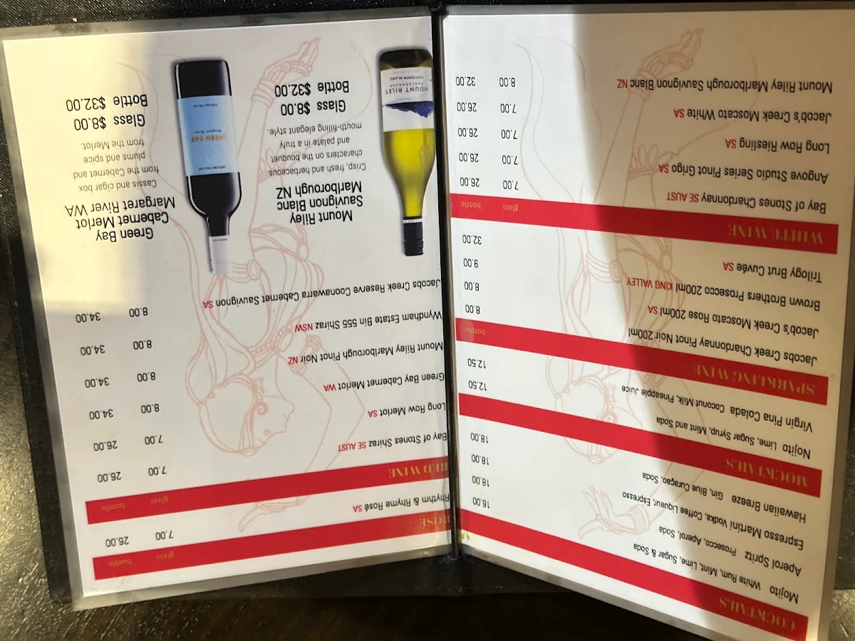 Menu, Khazana