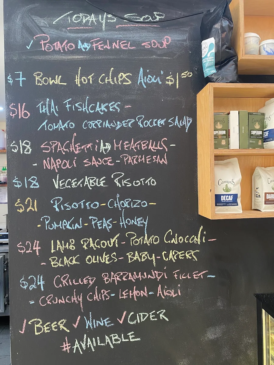 Menu, Mindful Baker