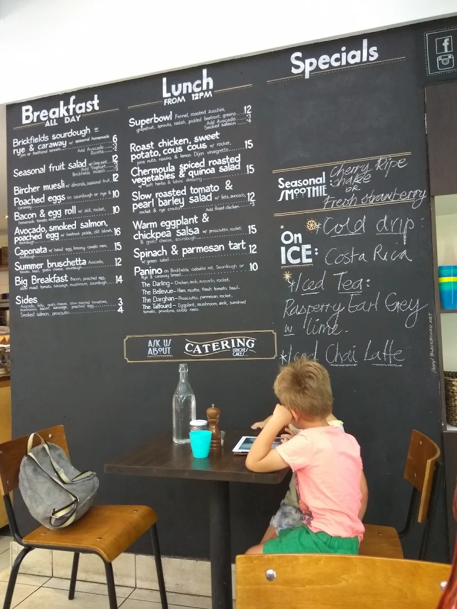 Menu, Mindful Baker