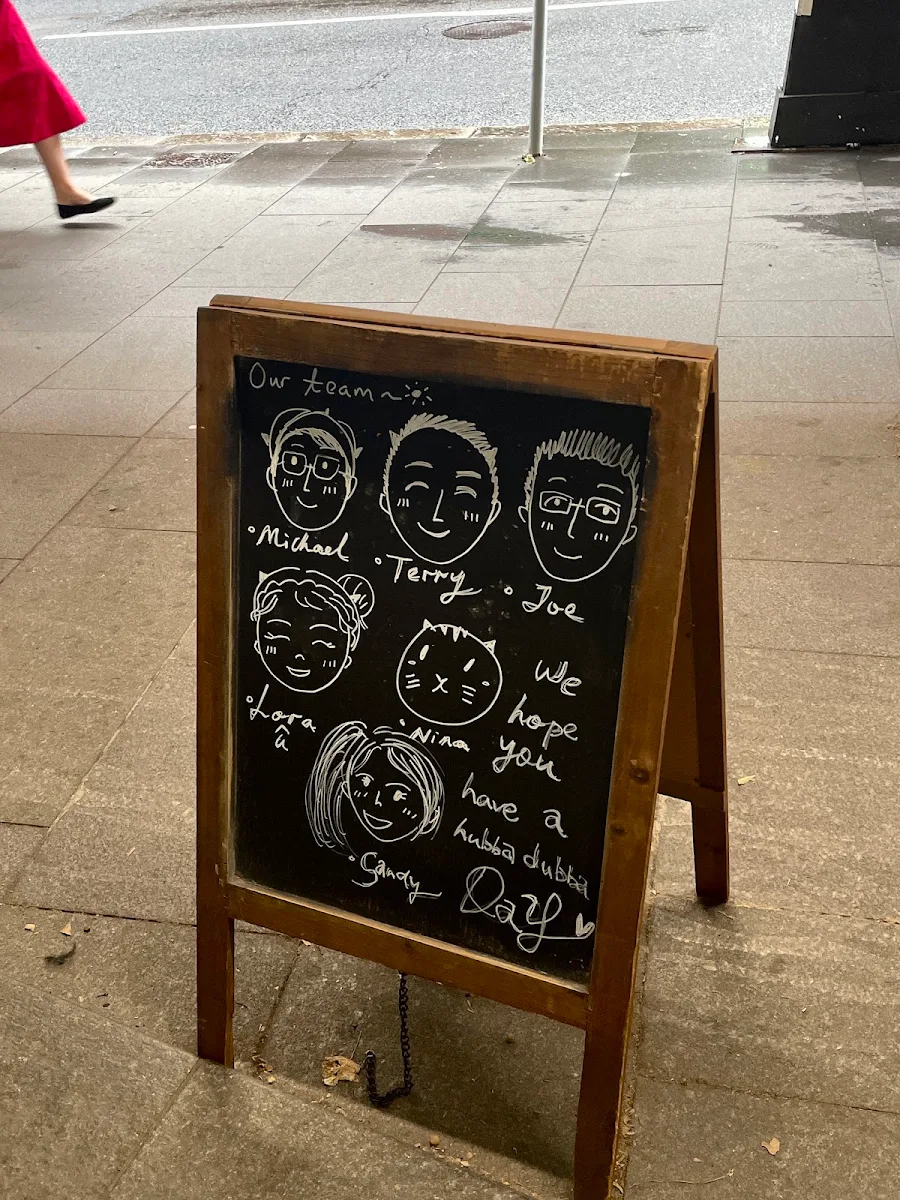 Menu, Town Hall Espresso