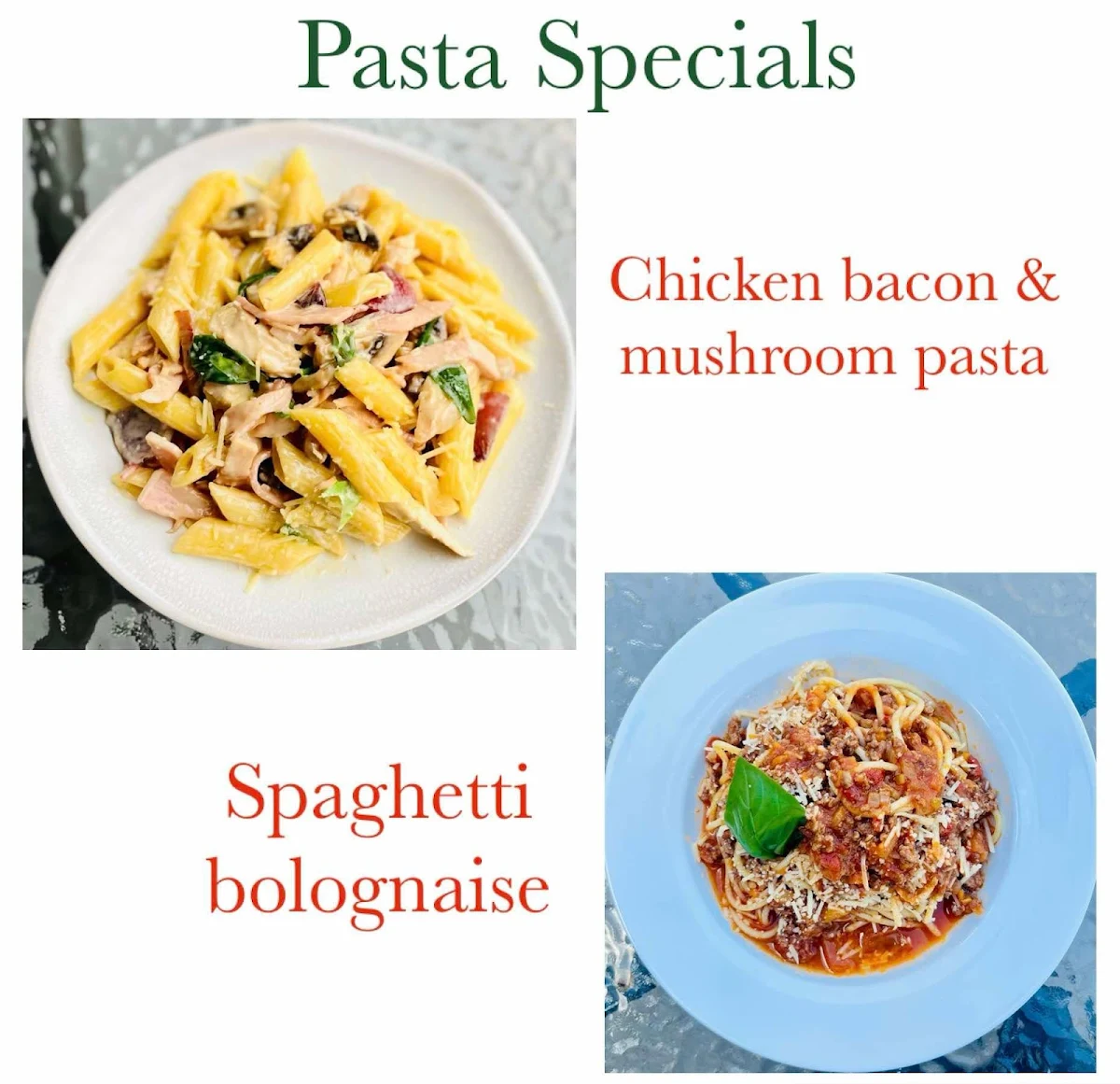Menu, Takeaway @ DEGANCE
