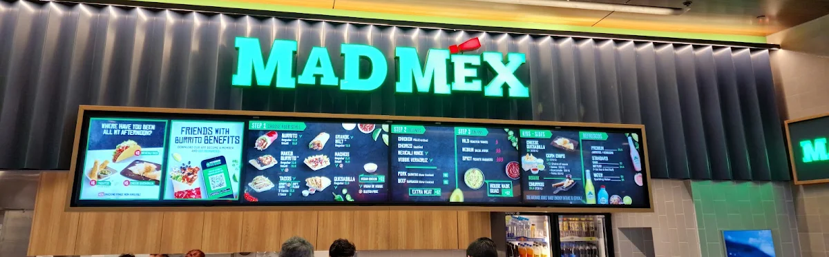 Menu, Mad Mex Doncaster