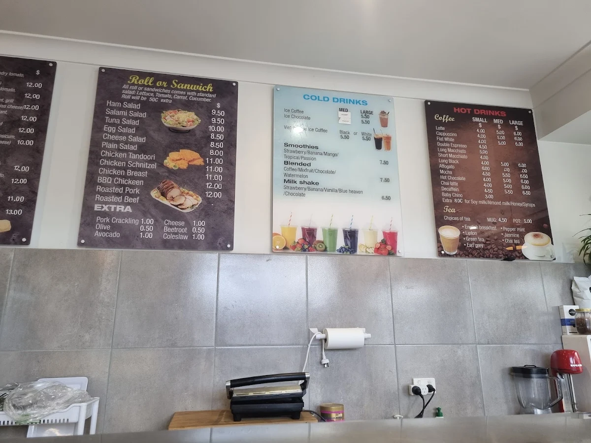 Menu, North Melbourne Take Away