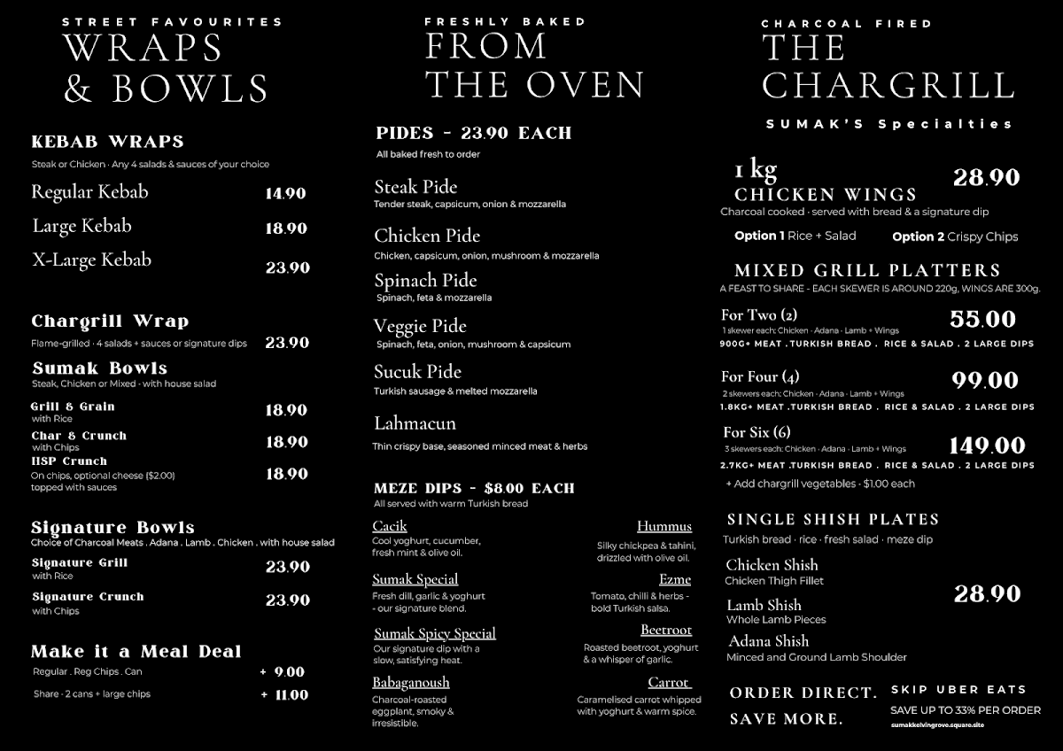 Menu photo 1