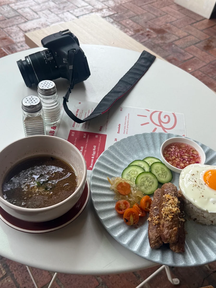 Menu, Meryenda Cafe