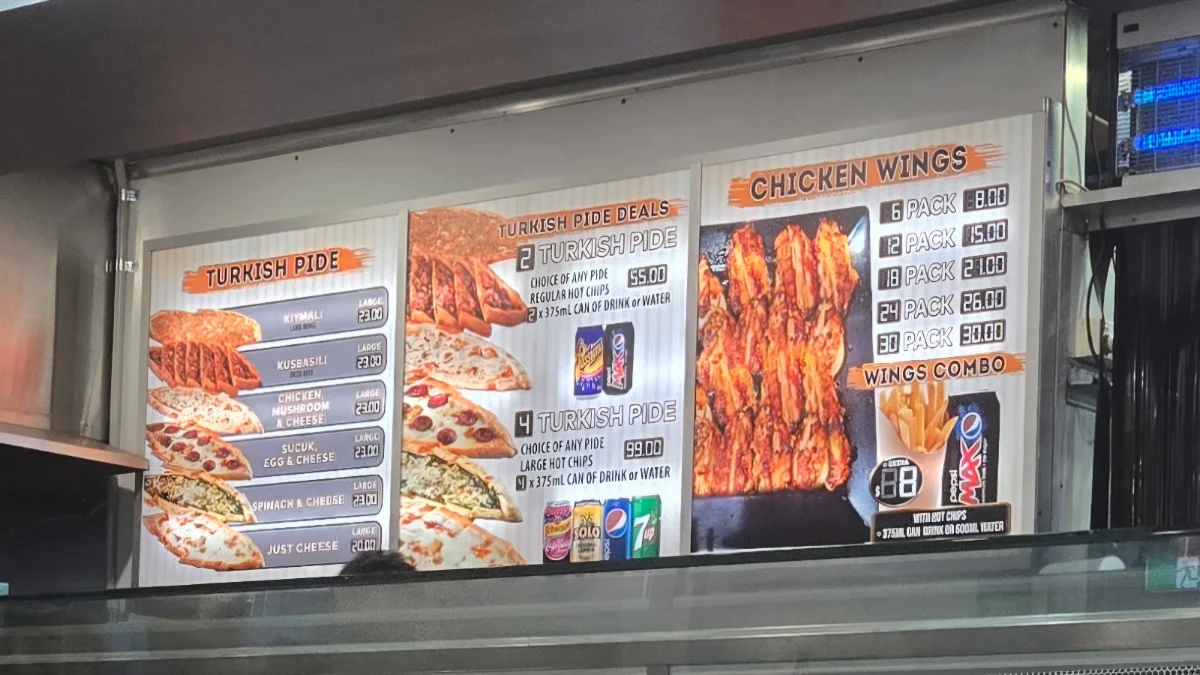 Menu, Chickenlicious Guildford