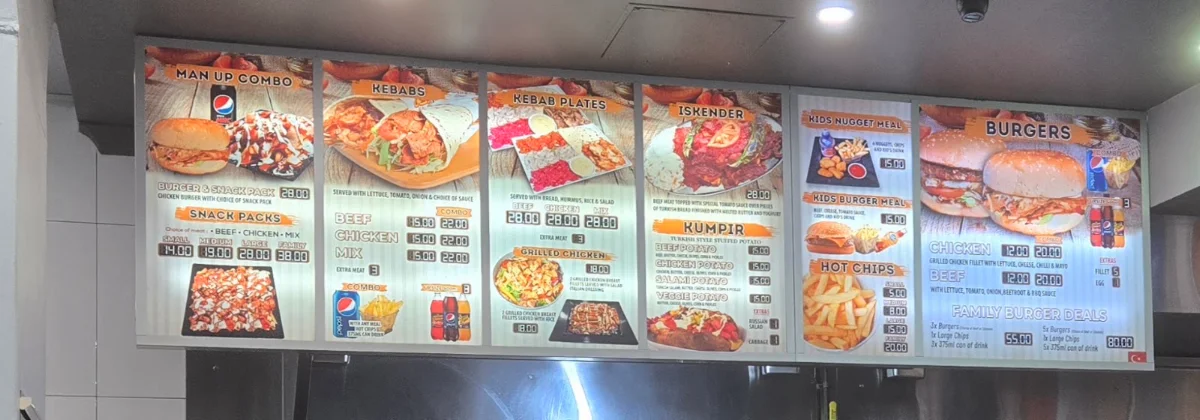 Menu, Chickenlicious Guildford