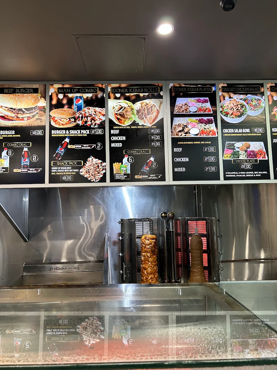 Menu, Chickenlicious Guildford