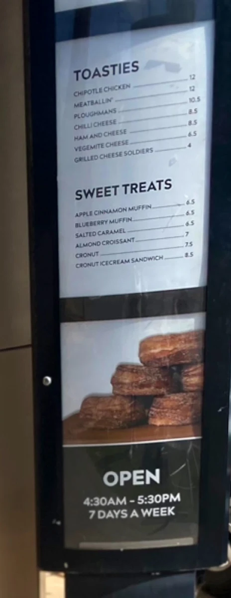 Menu, Proper Gander Espresso - Drive Through