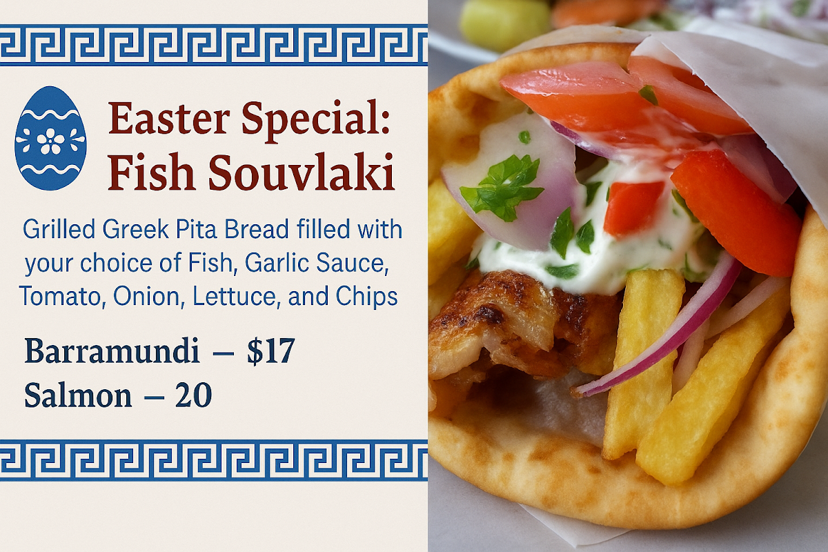 Menu, Greekery