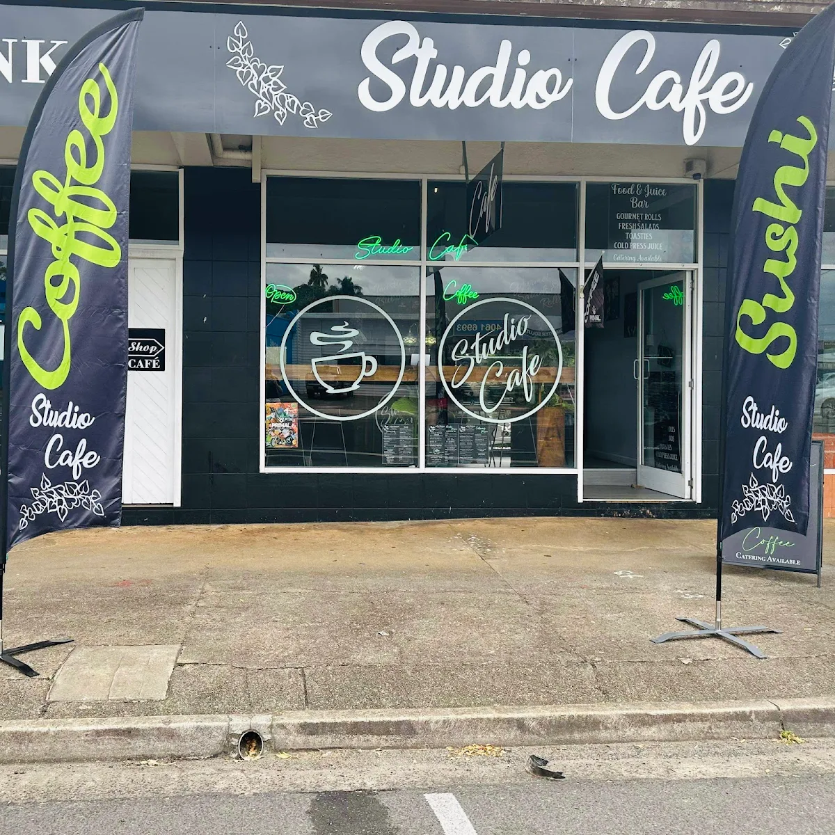 Menu, Studio Cafe Innisfail