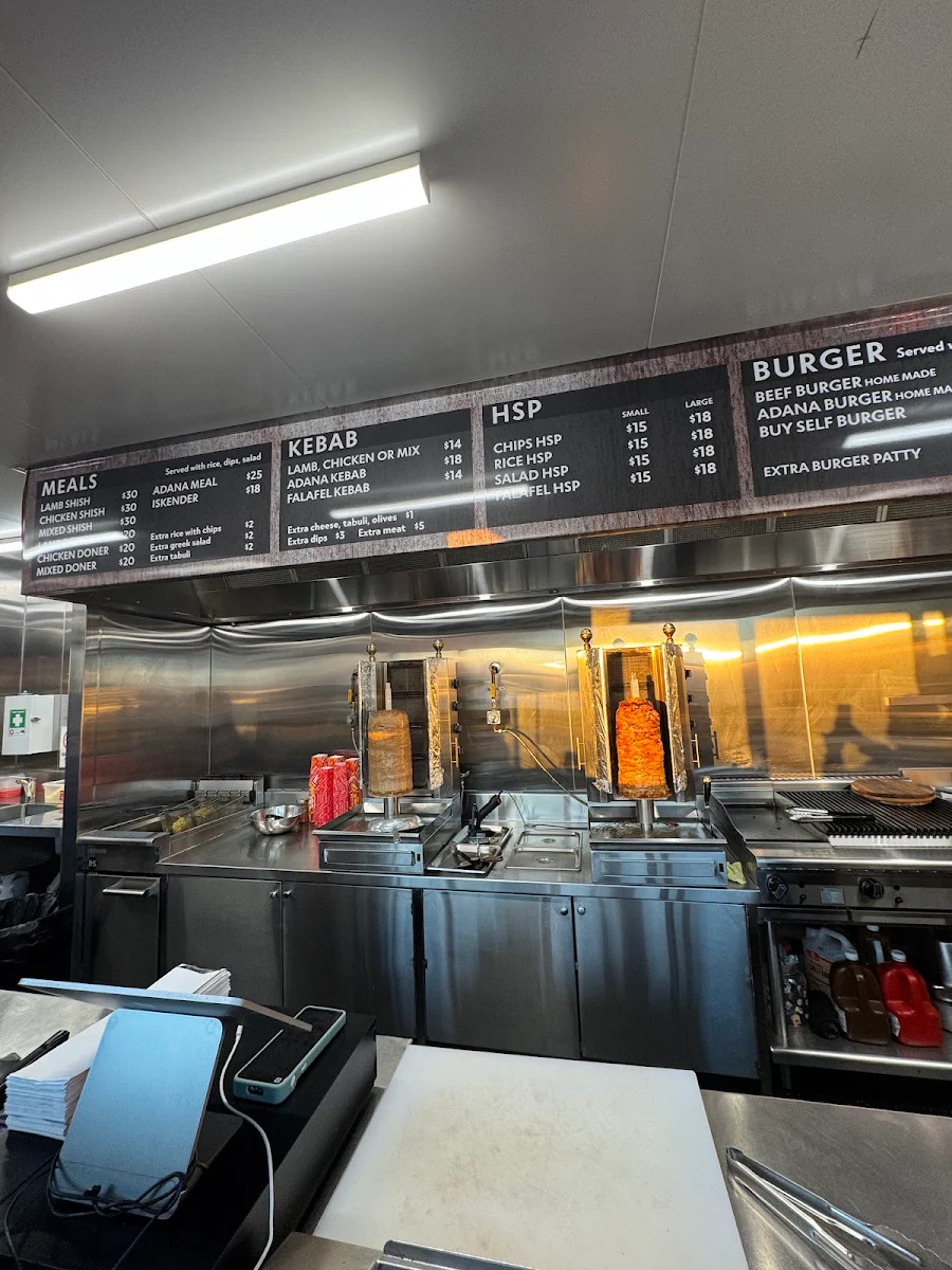 Menu, Kebab 27 - Greenvale