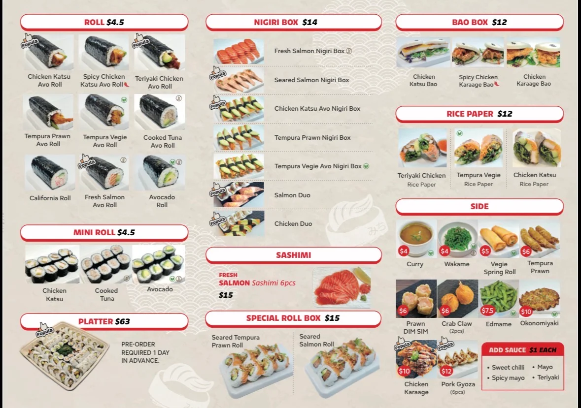 Menu photo 1