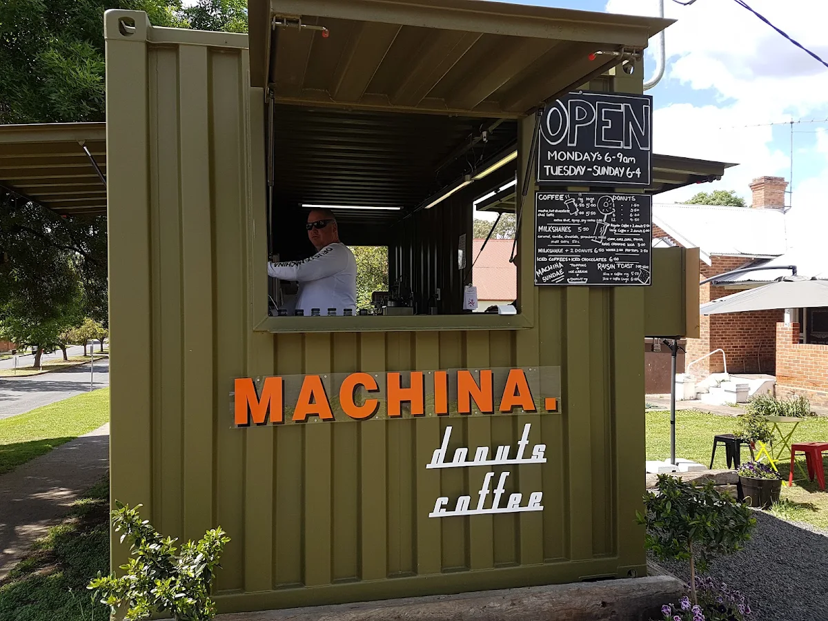Menu, Machina Coffee Donuts
