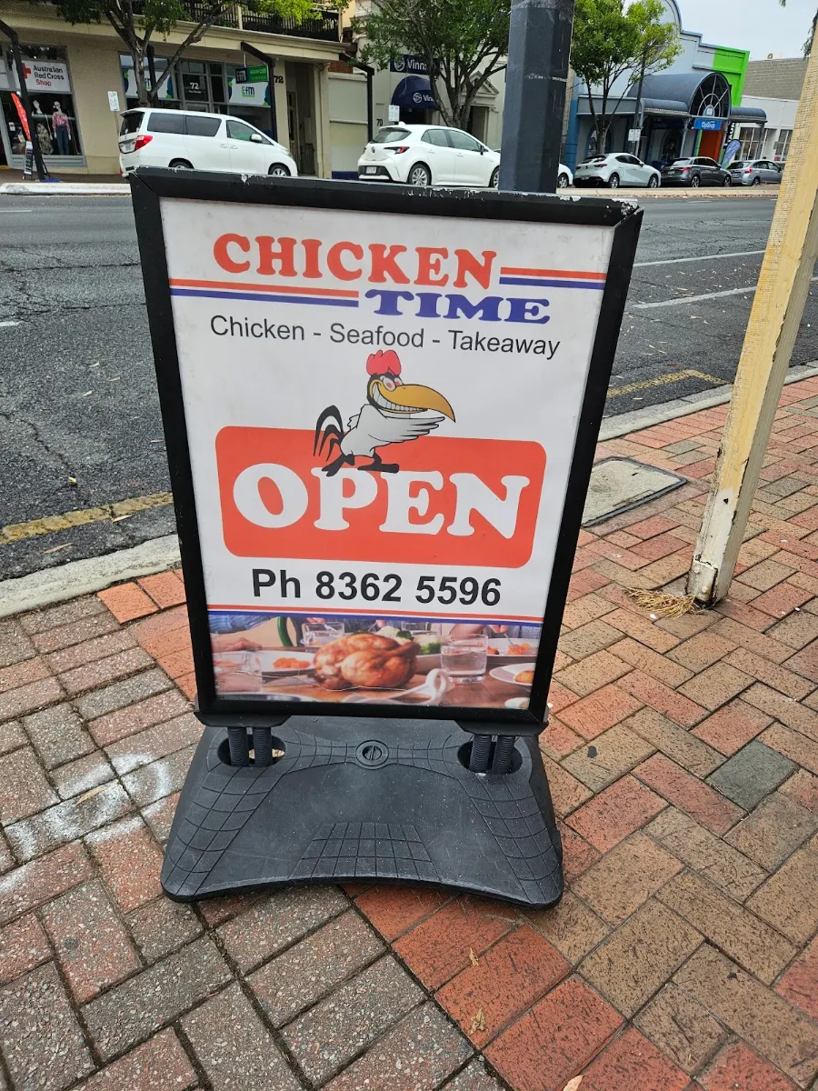 Menu, Chicken Time Norwood