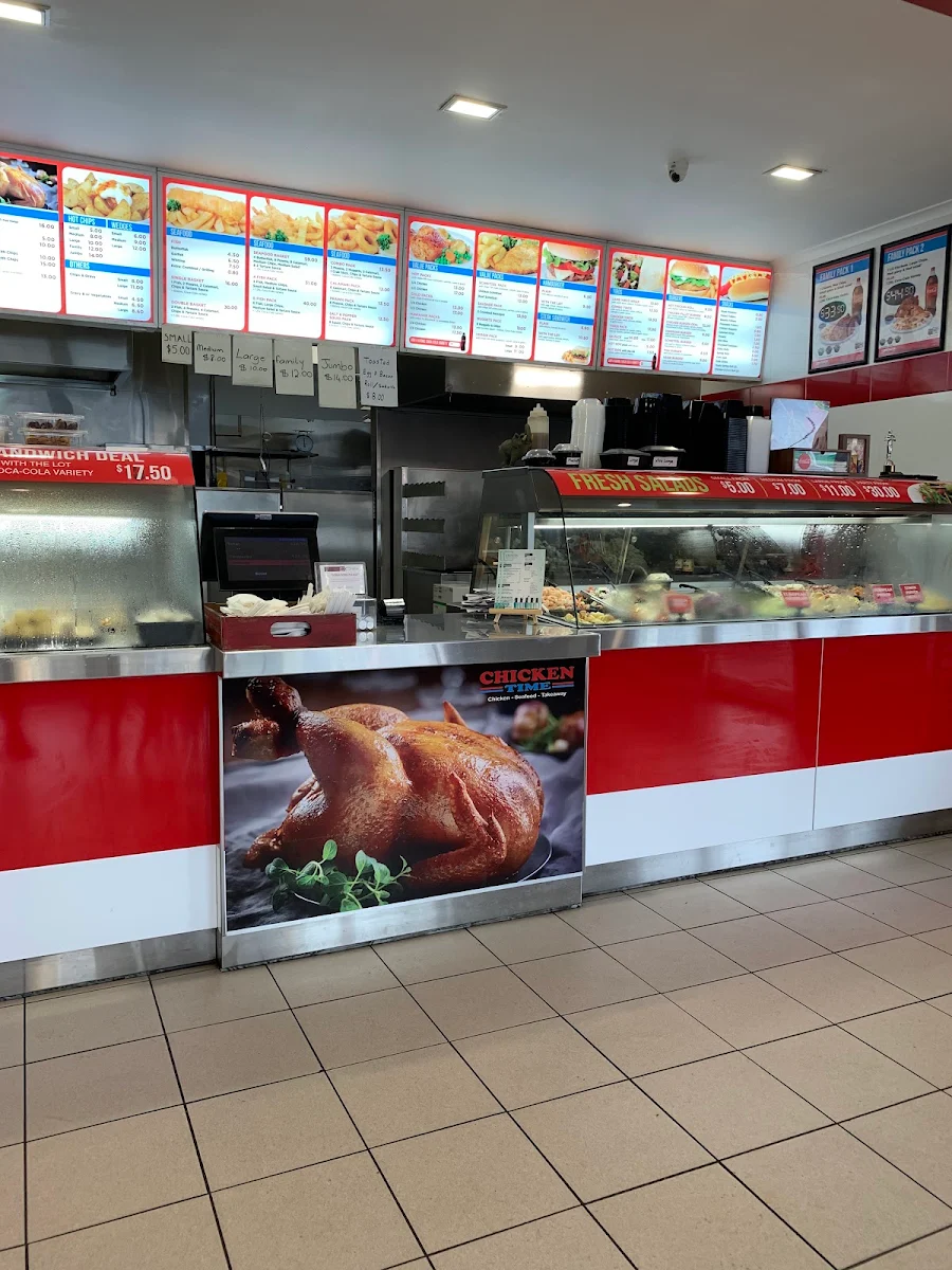 Menu, Chicken Time Norwood