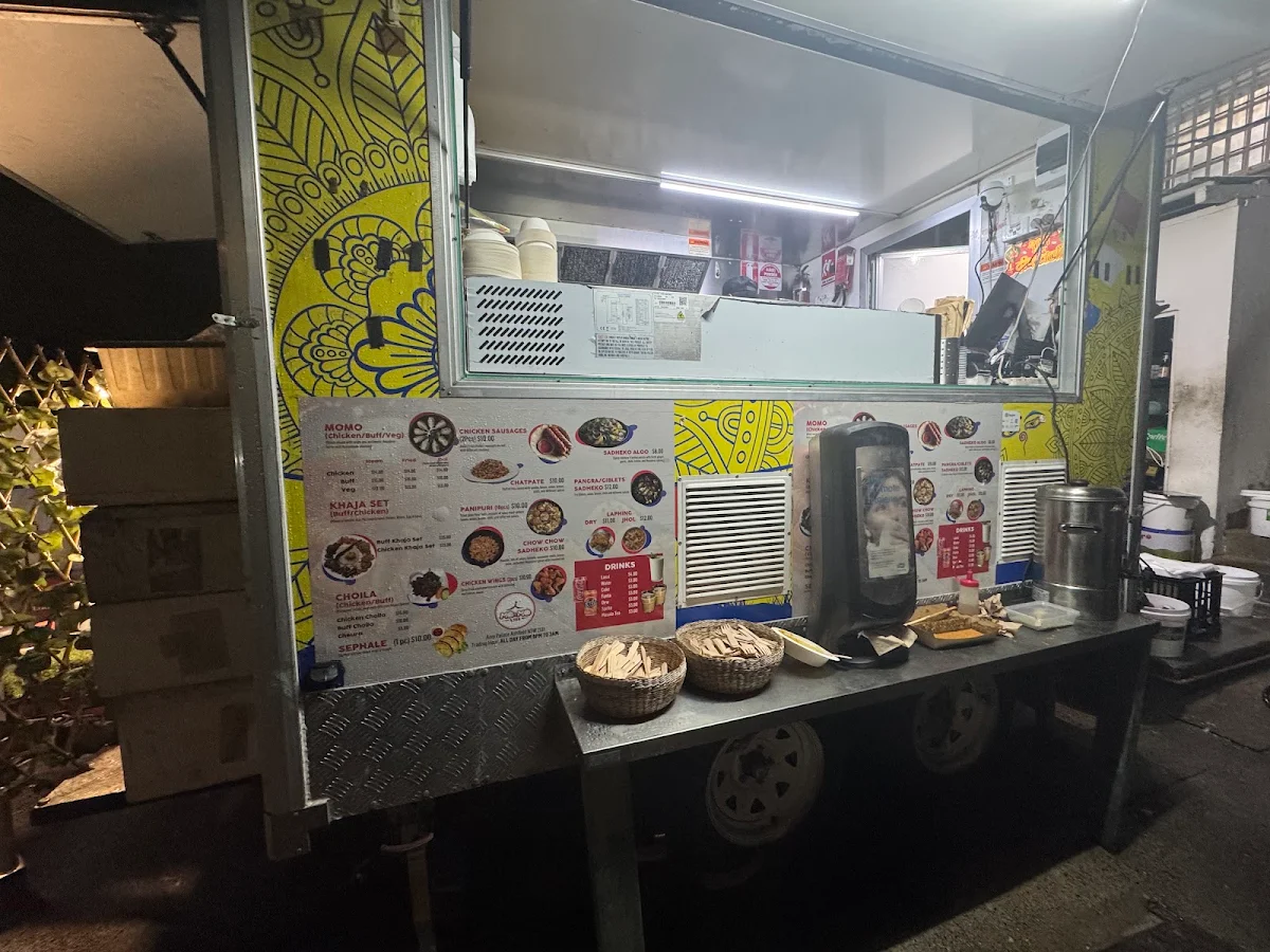 Menu, MoMo Vibe Ashfield (Food Truck)