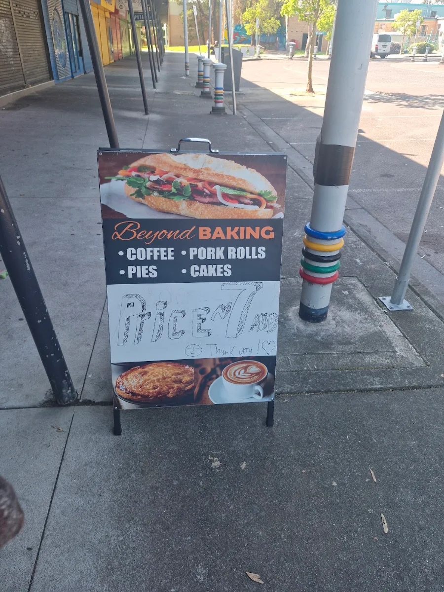 Menu, Beyond Baking
