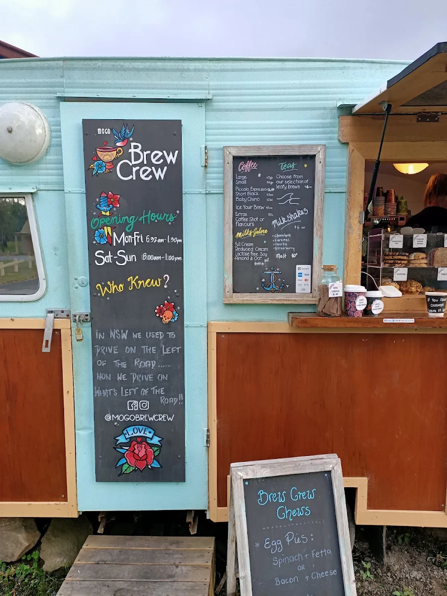 Menu, Mogo Brew Crew