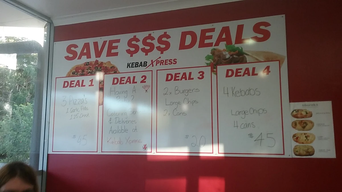 Menu, Kebabstar | Russell Island
