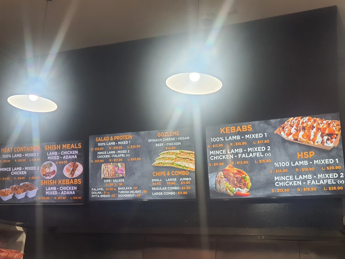 Menu, Hawthorn Grill and Kebab House