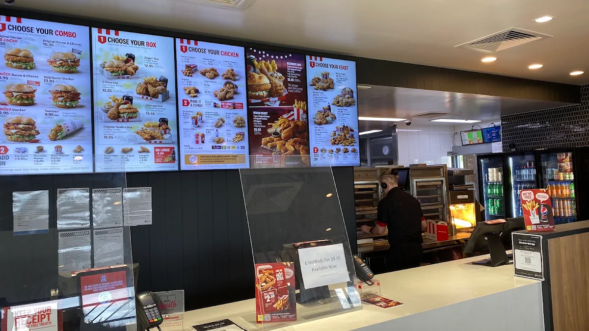 Menu, KFC Bundaberg East