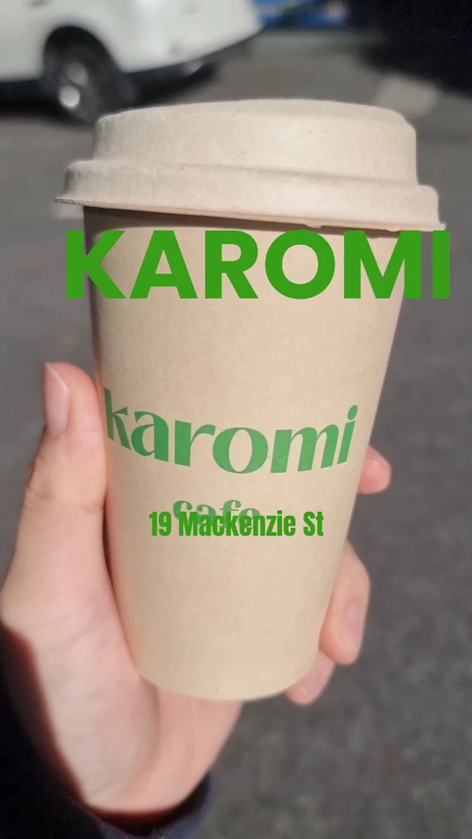 Menu, Karomi Cafe - Mackenzie Street