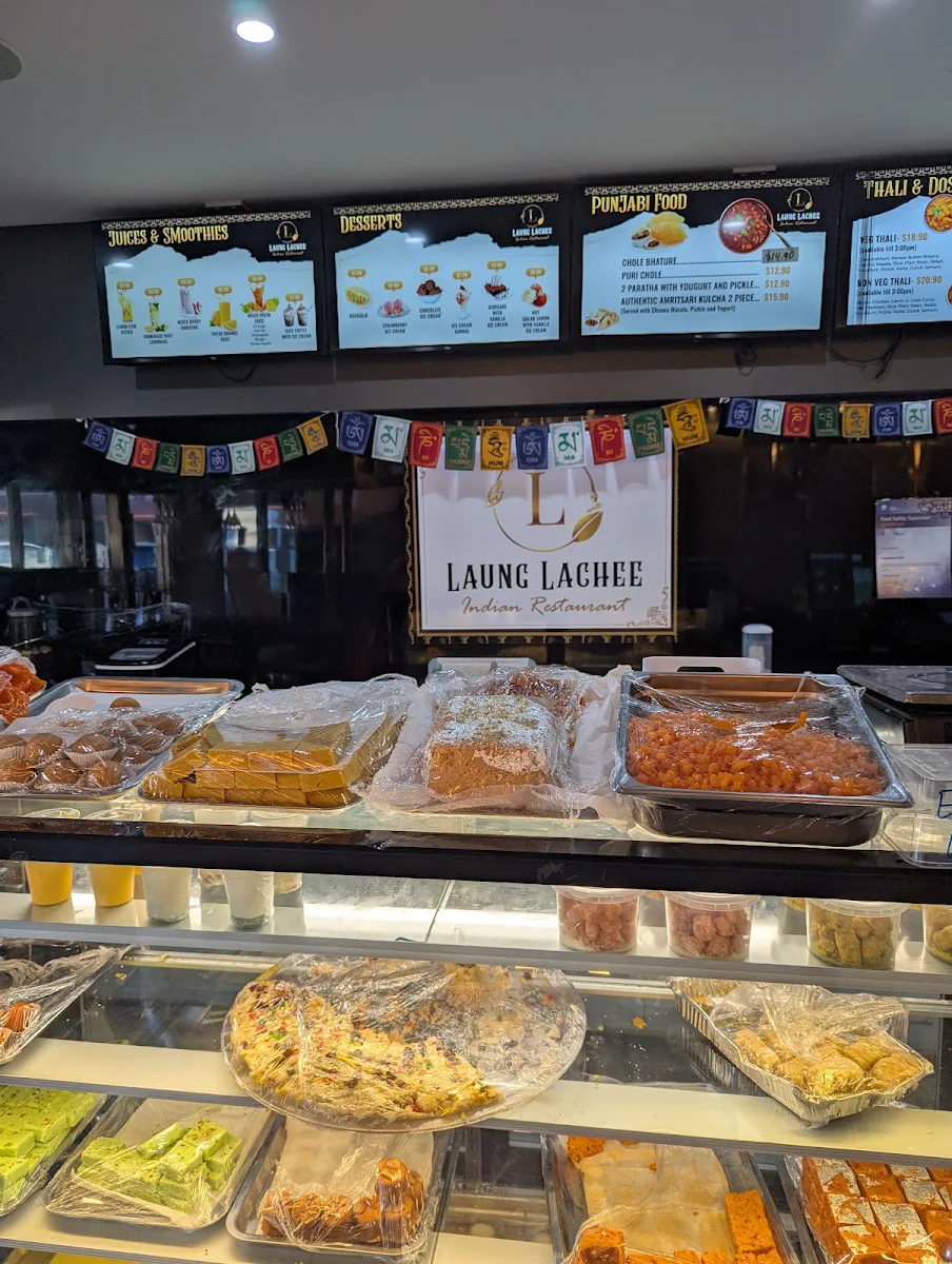 Menu, Laung Lachee Indian Restaurant