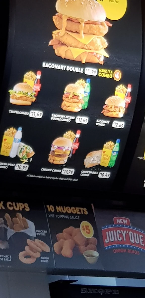 Menu, Chicken Treat Jandakot
