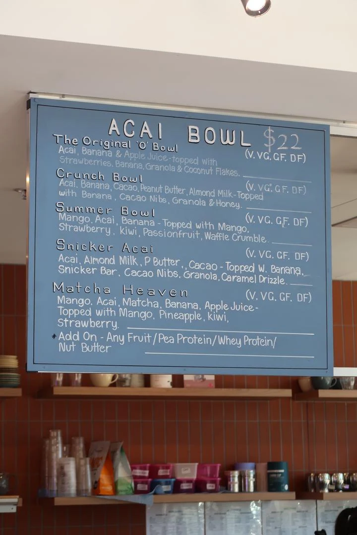 Menu, EightyTwenty Canberra | Mort St - Express Cafe