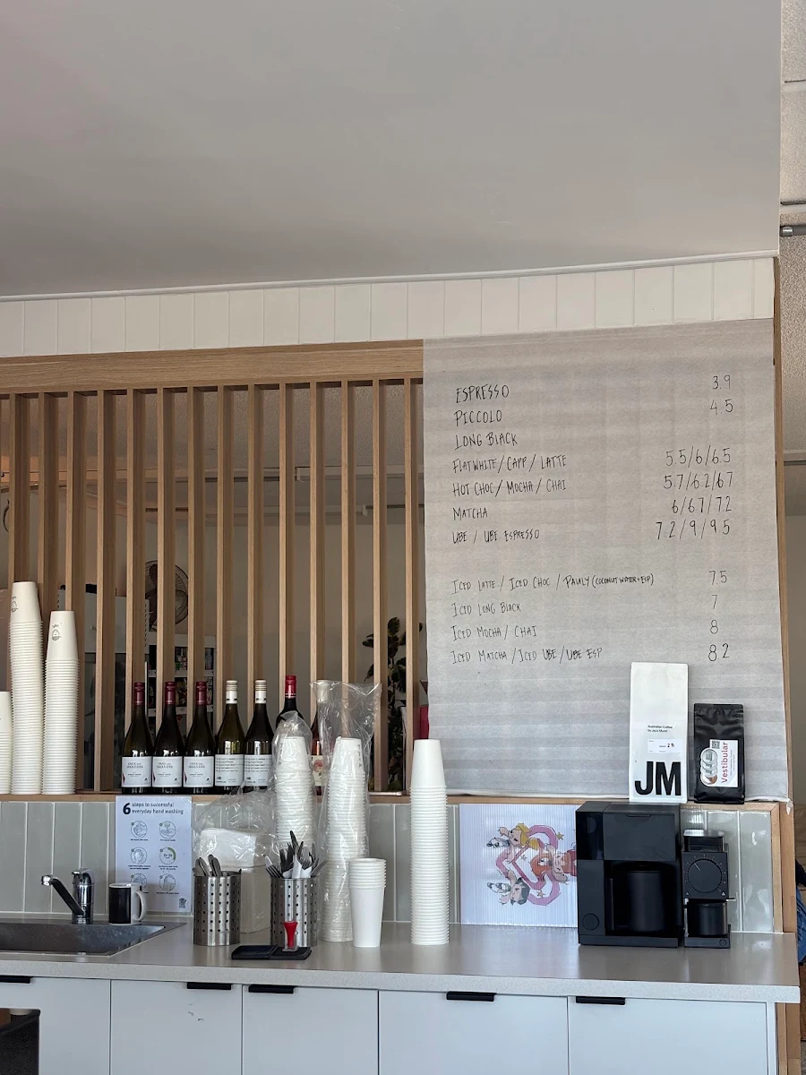 Menu, UGH Coffee