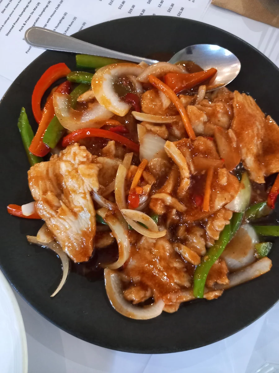 Menu, Harmony Restaurant