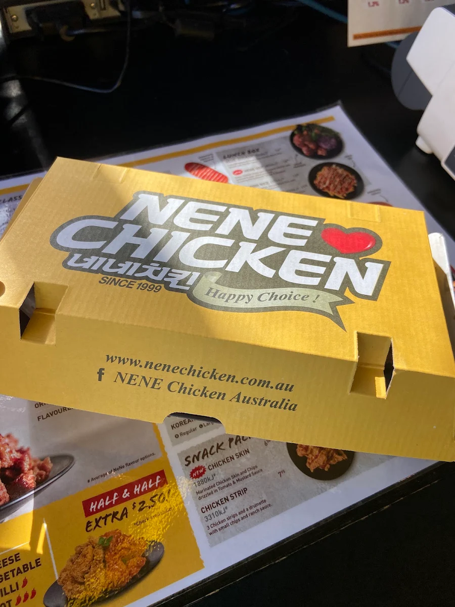 Menu, Nene Chicken Doncaster