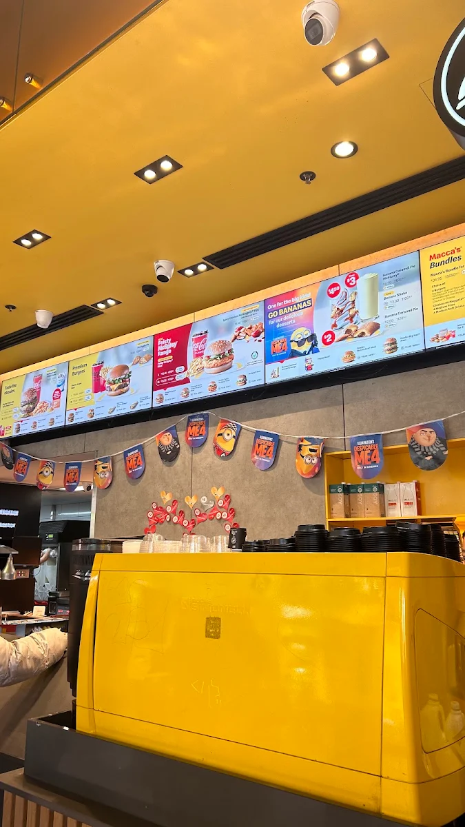 Menu, McDonald's Victoria Markets