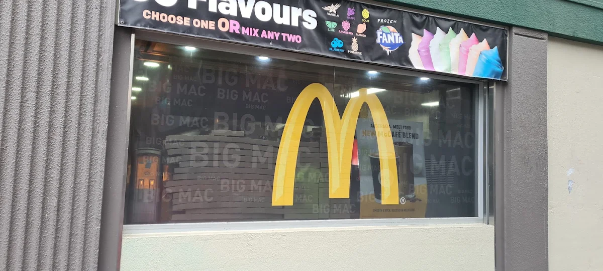 Menu, McDonald's Victoria Markets