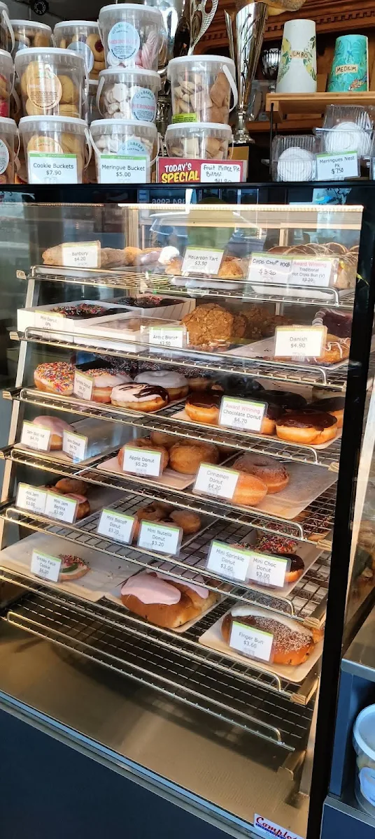 Menu, CJ's Bakery