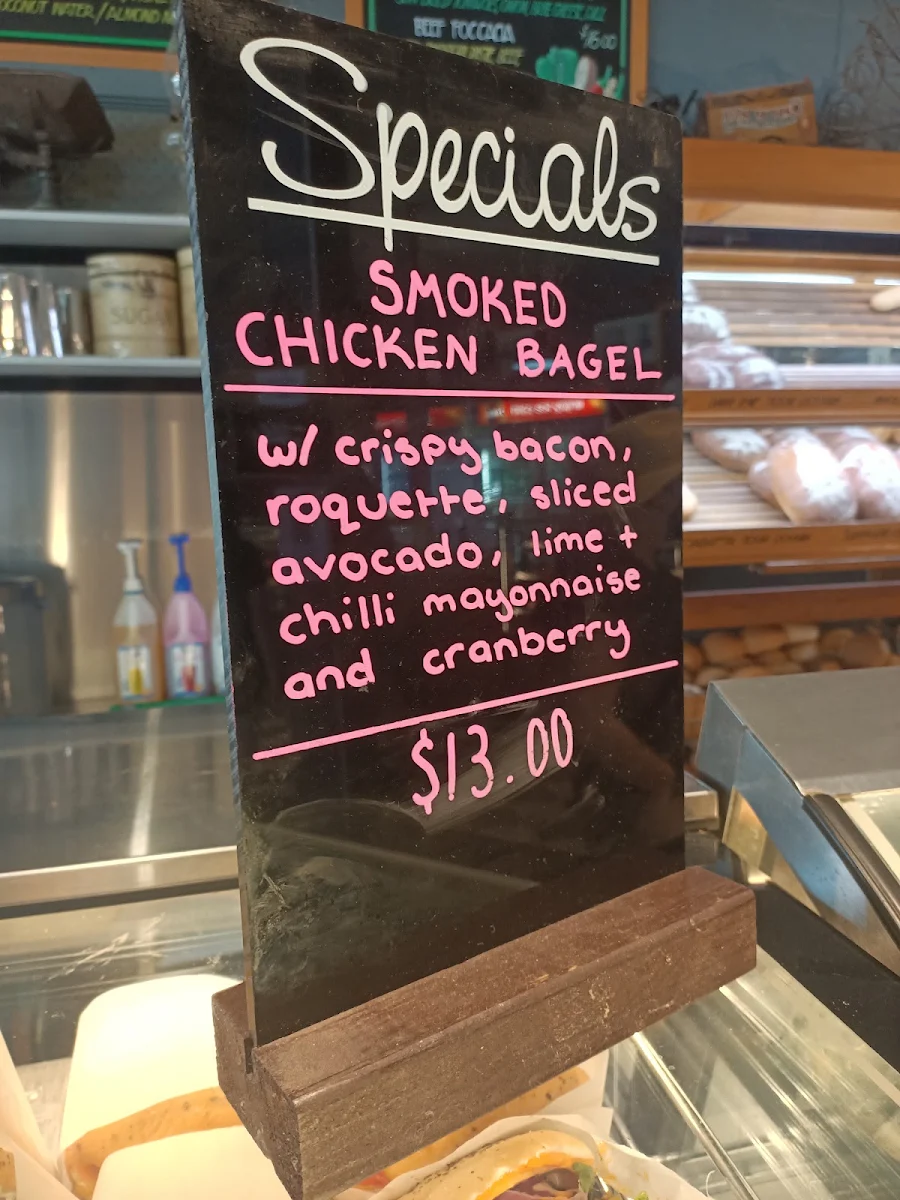 Menu, Hides Bakery