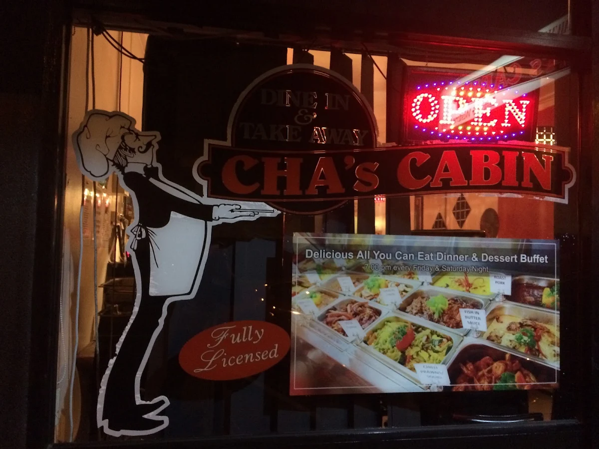 Menu, Cha's Cabin
