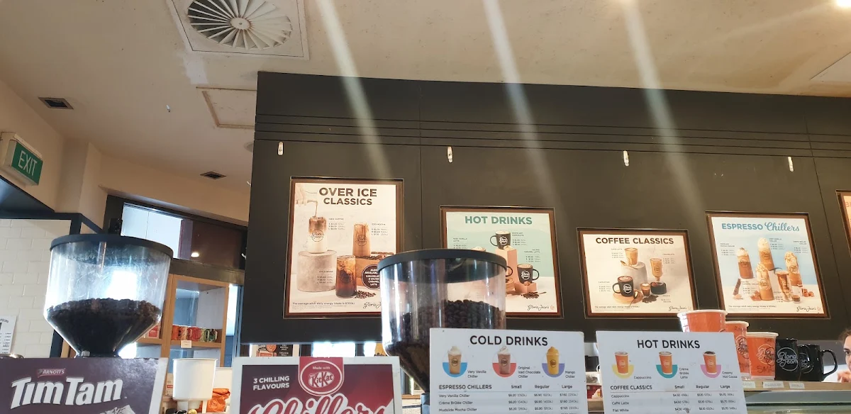 Menu, Gloria Jean's Coffees