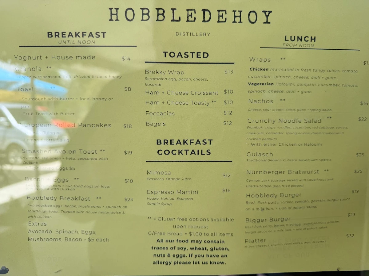 Menu photo 1