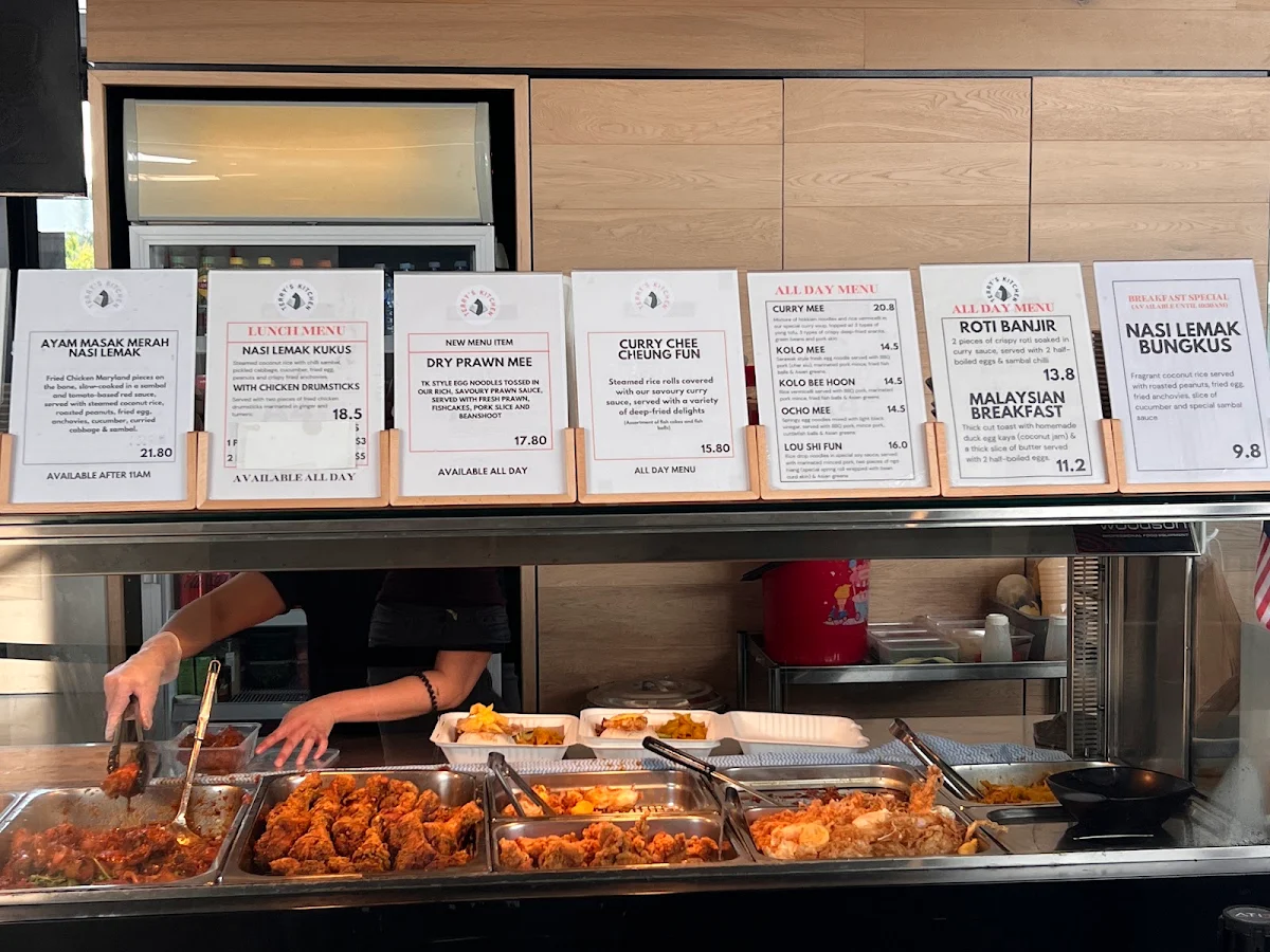Menu, Terry's Kitchen